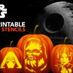 Free Darth Vader Pumpkin Carving Stencil - Classy Mommy