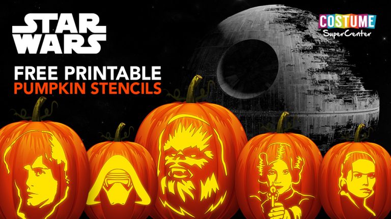 5 Free Star Wars Pumpkin Carving Templates and Stencils - Classy Mommy