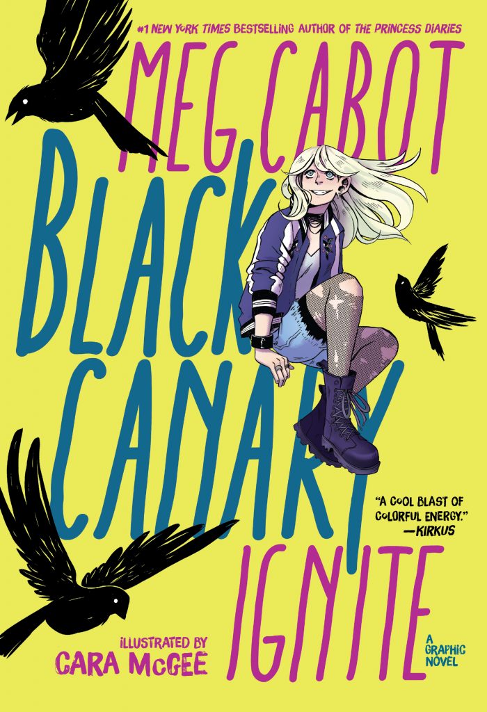 Middle Grade Graphic Novel Black Canary Ignite by Meg Cabot
