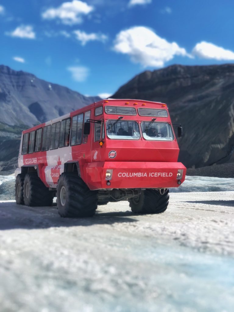 Ice Explorer Photos at Columbia Icefield Athabasca Glacier

