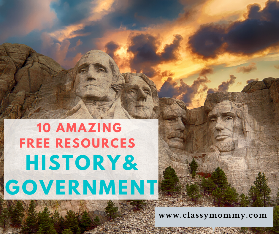 10 Awesome Free History and Government Remote Learning Materials