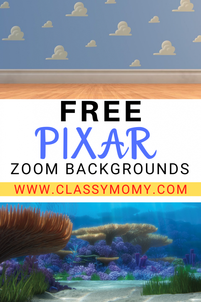 Free Disney Pixar Zoom Backgrounds