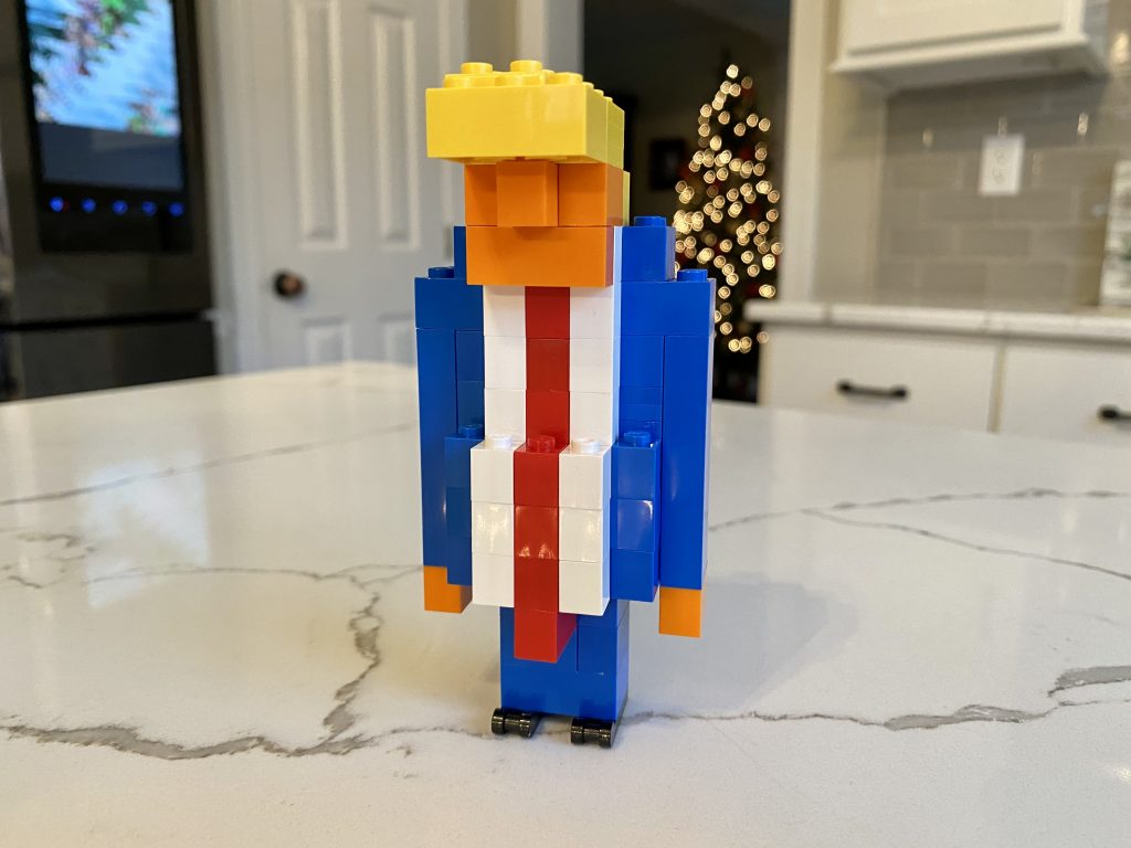 How to Build LEGO Donald Trump
