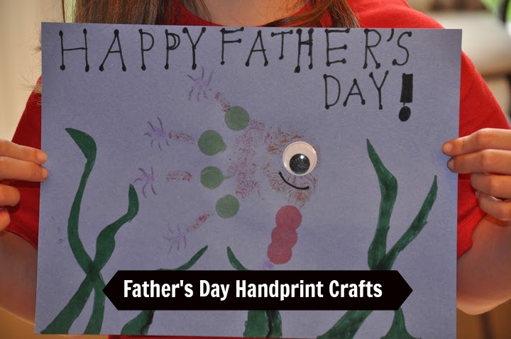 Father's Day Handprint Craft Ideas