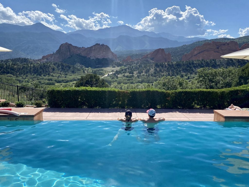 Garden of the Gods Resort Infinity Pool
