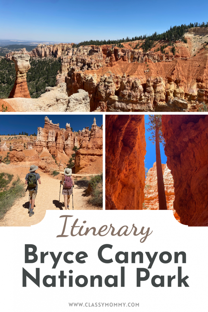 Sample 1 Day Bryce Canyon National Park Itinerary